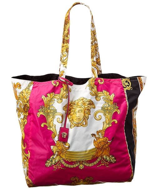 versace medusa renaissance nylon tote.|Versace Medusa Renaissance.